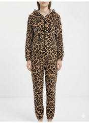 The Savannah Leopard Fleece Set