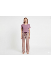 The Lavender Plaid Lounge Duo