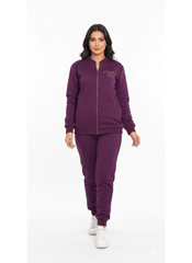 🍇 The Luxe Plum Zipper Set 💜