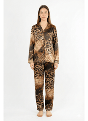 The Bronze Safari Satin Set