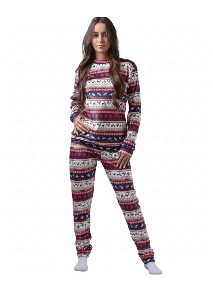 🏔️ The Alpine Lodge Fair Isle Lounge Set 🌲