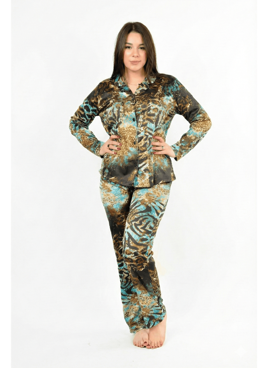 The Jungle Gem Satin Set