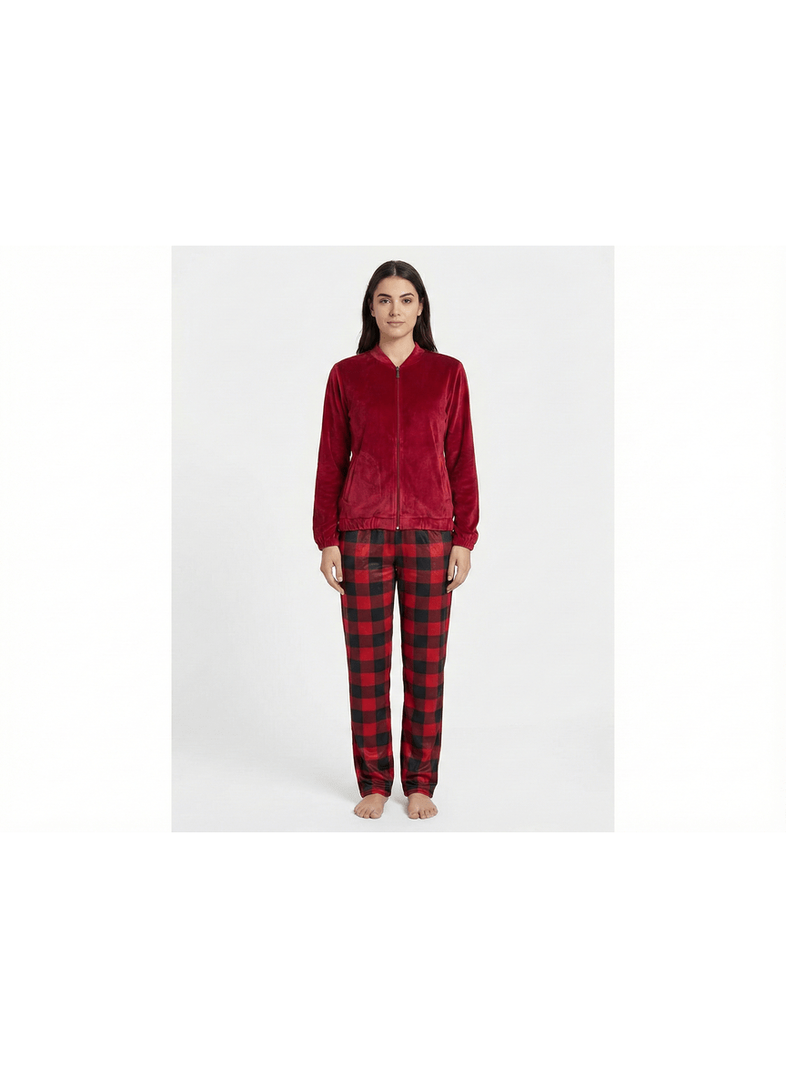 The Holiday Chalet Velour Set