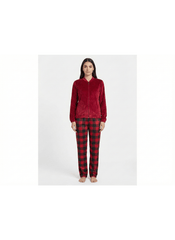 The Holiday Chalet Velour Set