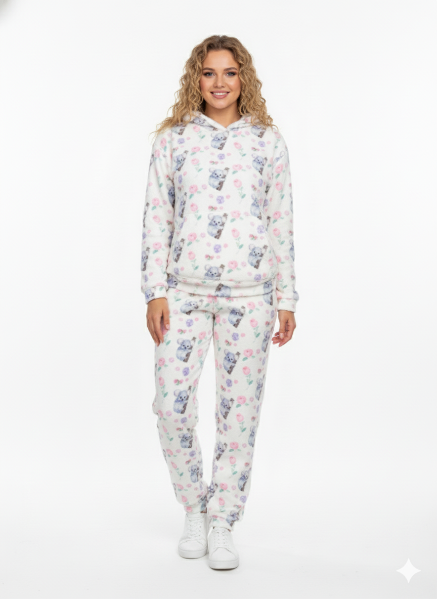 🐨 The Cozy Koala Hooded Lounge Set 🌸