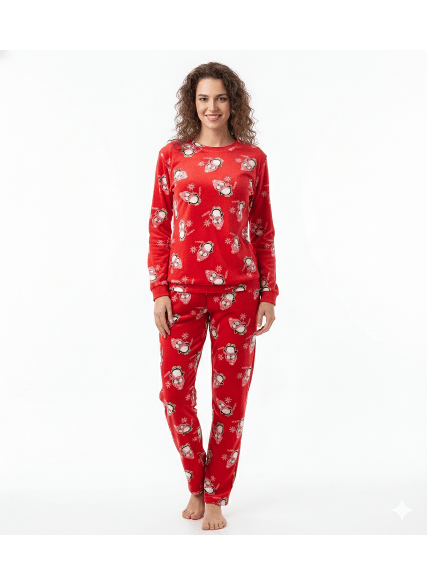 🐧 The Festive Penguin Plush Pajamas ❄️