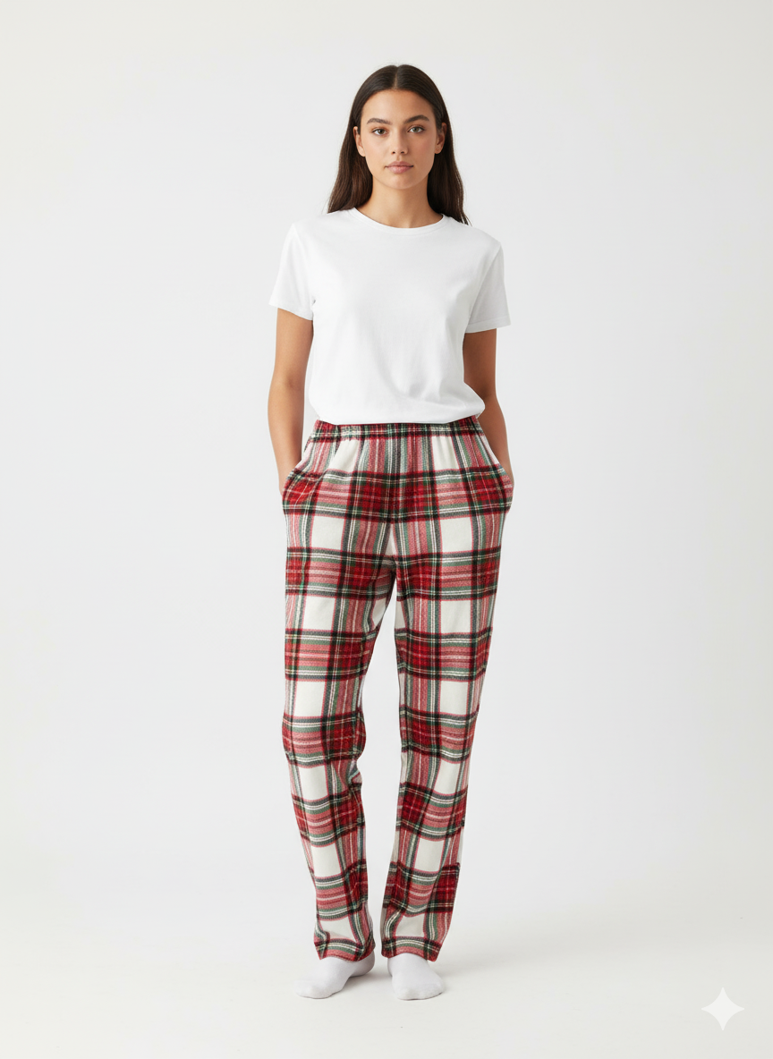 🎄 The Holiday Tartan Flannel Pants Only 🎁