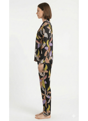 The Midnight Garden Satin Set