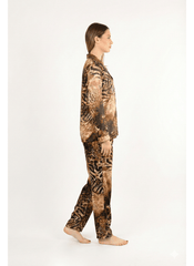 The Bronze Safari Satin Set