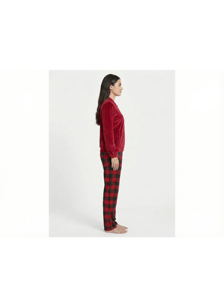 The Holiday Chalet Velour Set