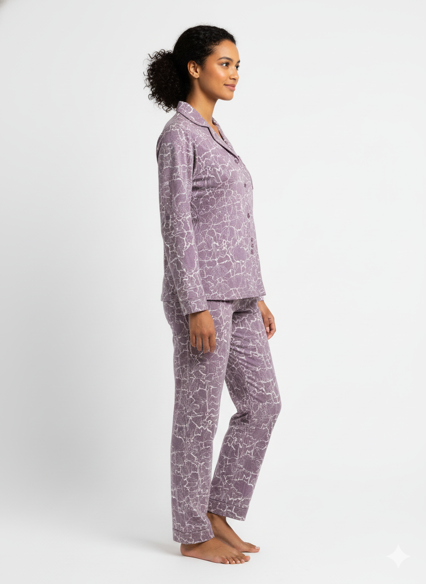 💜 The Mauve Mosaic Sleepwear 🎨