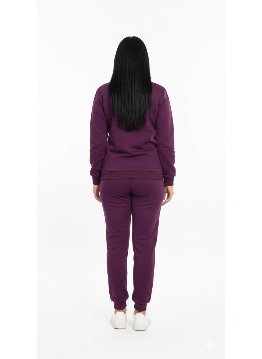 🍇 The Luxe Plum Zipper Set 💜