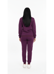 🍇 The Luxe Plum Zipper Set 💜