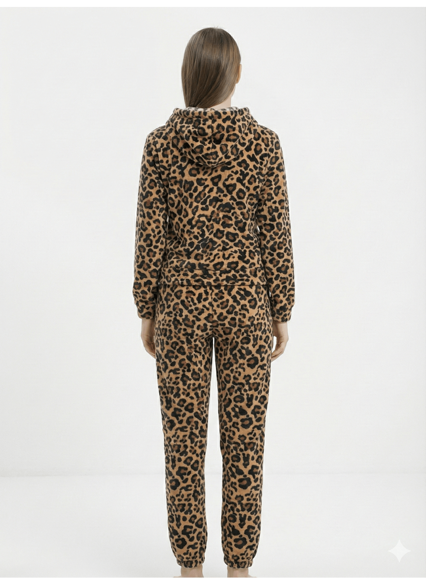 The Savannah Leopard Fleece Set