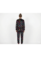 The Retro Luxe Monogram Velour Tracksuit