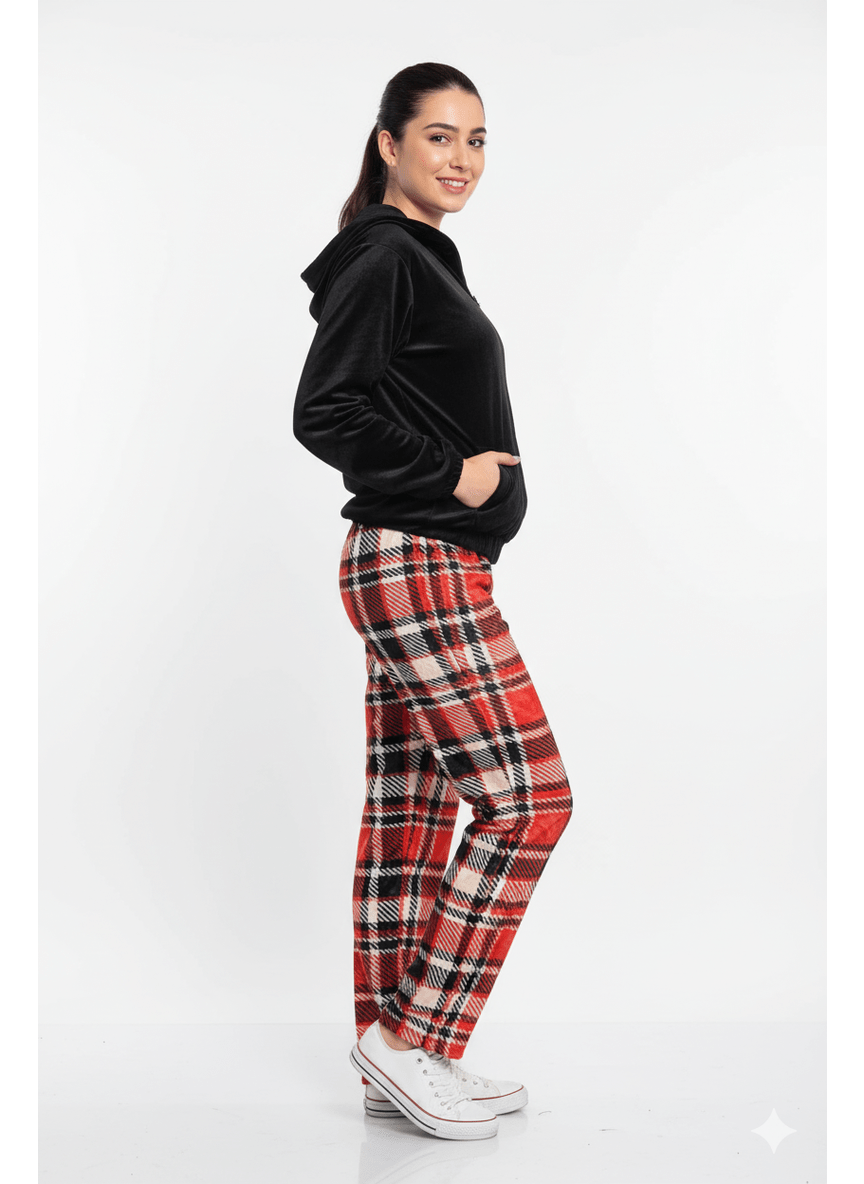 🖤 The Holiday Velvet Plaid Lounge Set 🎁