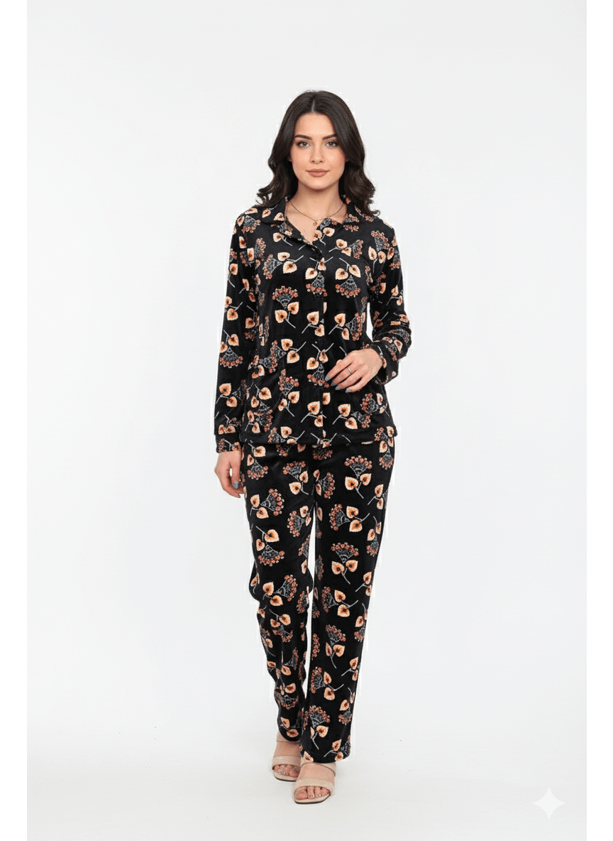 🌸 The Midnight Bloom Pajama Set 🌸