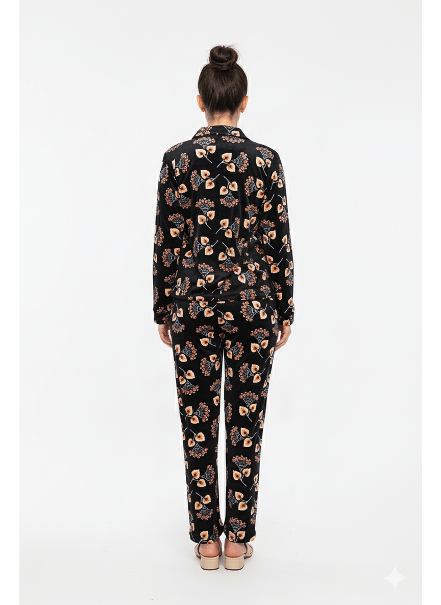 🌸 The Midnight Bloom Pajama Set 🌸