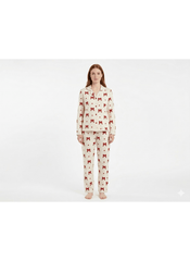 The Coquette Ribbon & Dot Lounge Set