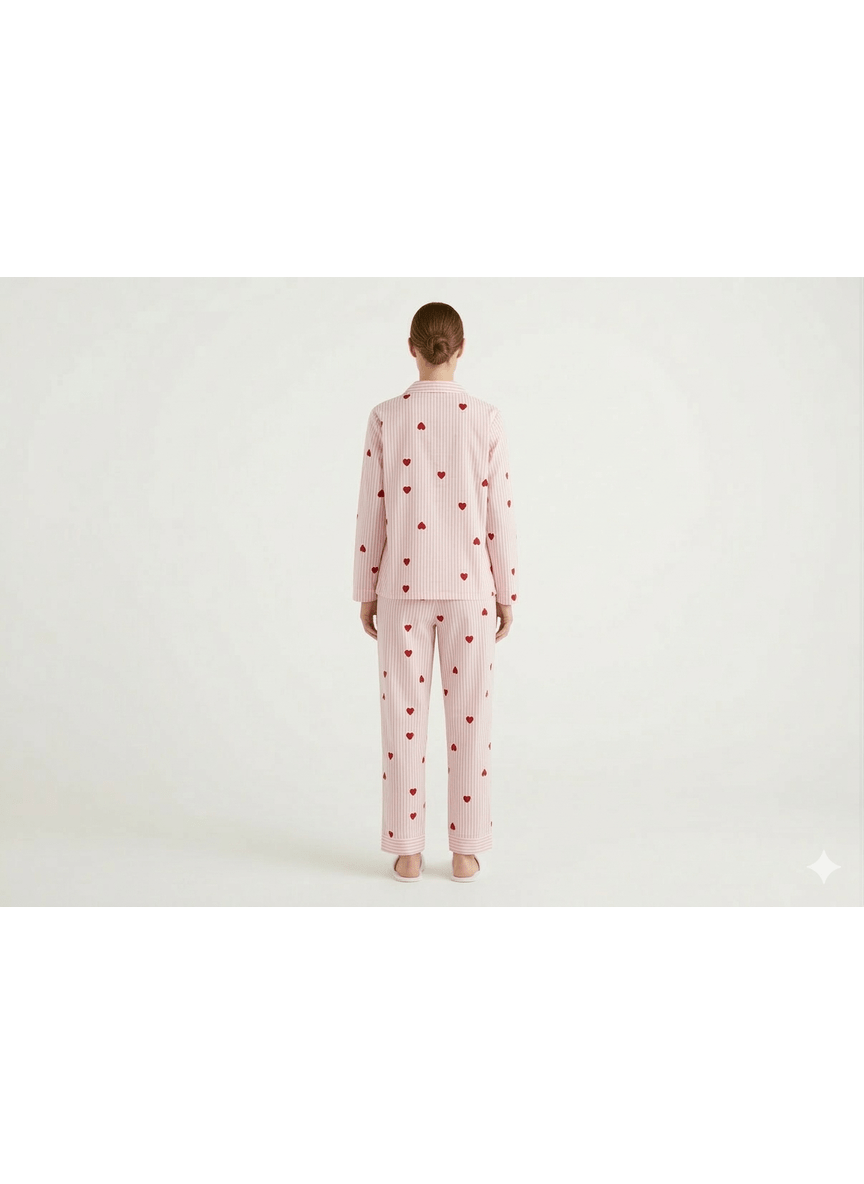 The Sweetheart Stripe Pajama Set